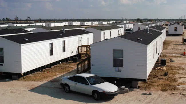 FEMA temporary housing site